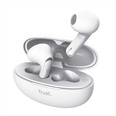 TRUST - Auricolare bluetooth YAVI ENC-White