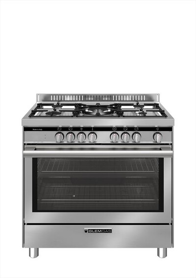 GLEM GAS - Cucina a gas ST965MI Classe A+-INOX