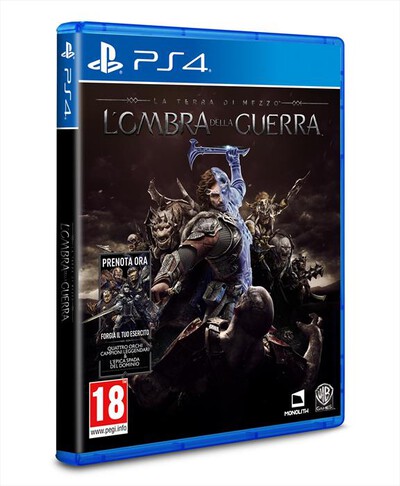 WARNER GAMES - La Terra di Mezzo- L'Ombra della Guerra PS4