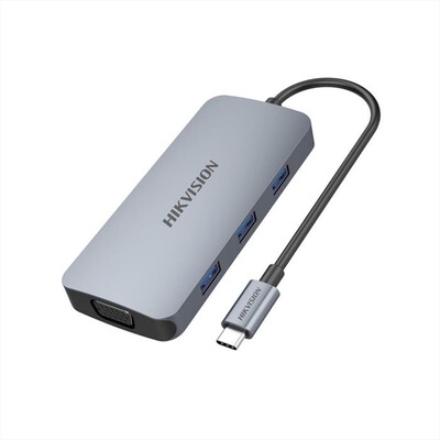 HIK VISION - STORAGE USB-C HS-HUB-DS801-GRIGIO