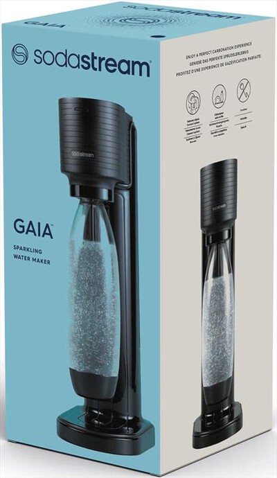 SODASTREAM - Gasatore SST GAIA-Nero