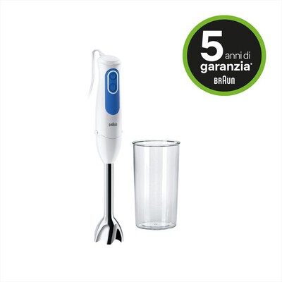 BRAUN - MQ3000WH SMOOTHIE PLUS-BIANCO/BLU