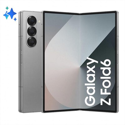 SAMSUNG - Galaxy Z Fold6 12GB + 1TB-Silver Shadow