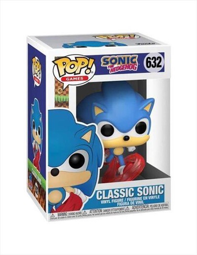 FUNKO - 51964 Sonic the Hedgehog 30th Classic Sonic 632