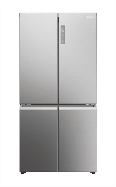 HAIER - Frigorifero 4 porte HCR79F19ENMM Classe E 646 lt-Platino, Acciaio inossidabile