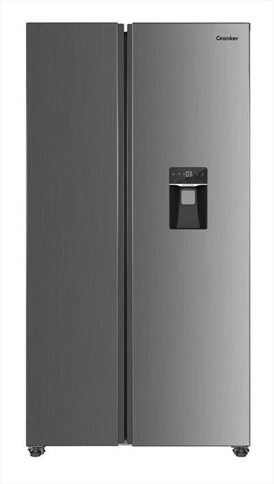 CRANKER - Frigorifero side by side CRSBS660NFX ClasseE 439lt-INOX