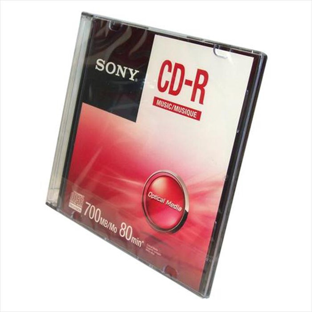 "SONY - CDR AUDIO  80min slim case"