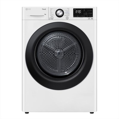 LG - Asciugatrice RH90V9AVBN 9 Kg Classe A+++-Bianca