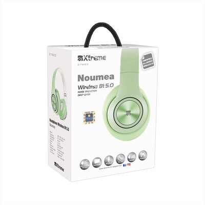 XTREME - HEADPHONE NOUMEA WIRELESS BT 5.0-VERDE