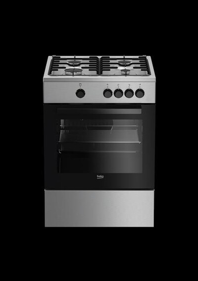 BEKO - Cucina a gas FSG62000DX Classe A-Inox