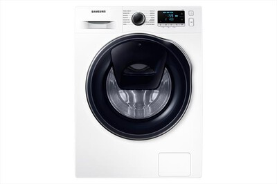 SAMSUNG - Lavatrice slim WW8NK62E0RW/ET 8 Kg Classe C-Bianco oblò Crystal Gloss Blue