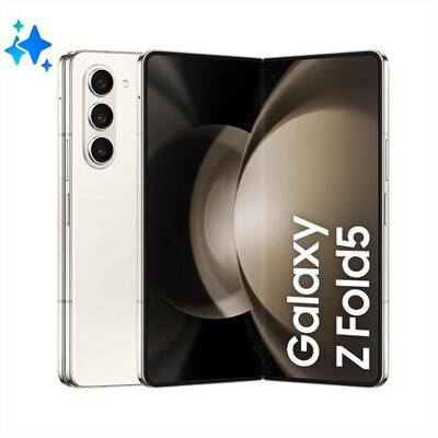 SAMSUNG - Galaxy Z Fold5 1TB-Cream