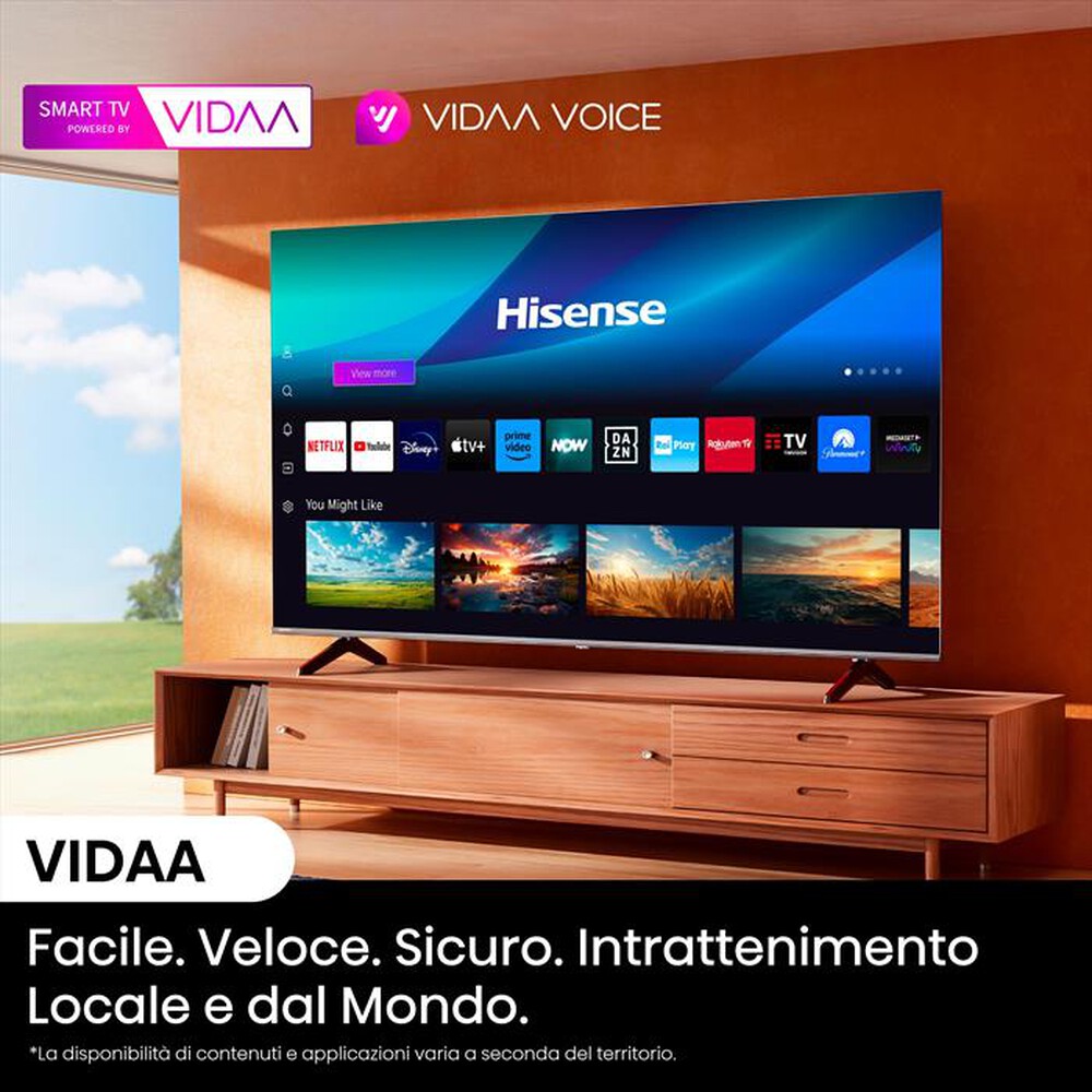 "HISENSE - Smart TV LED UHD 4K 55\" 55A69N-NERO"