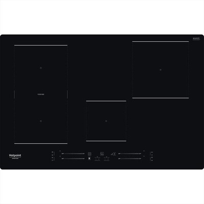 HOTPOINT ARISTON - Piano induzione HS 1677C NE 77 cm-Nero