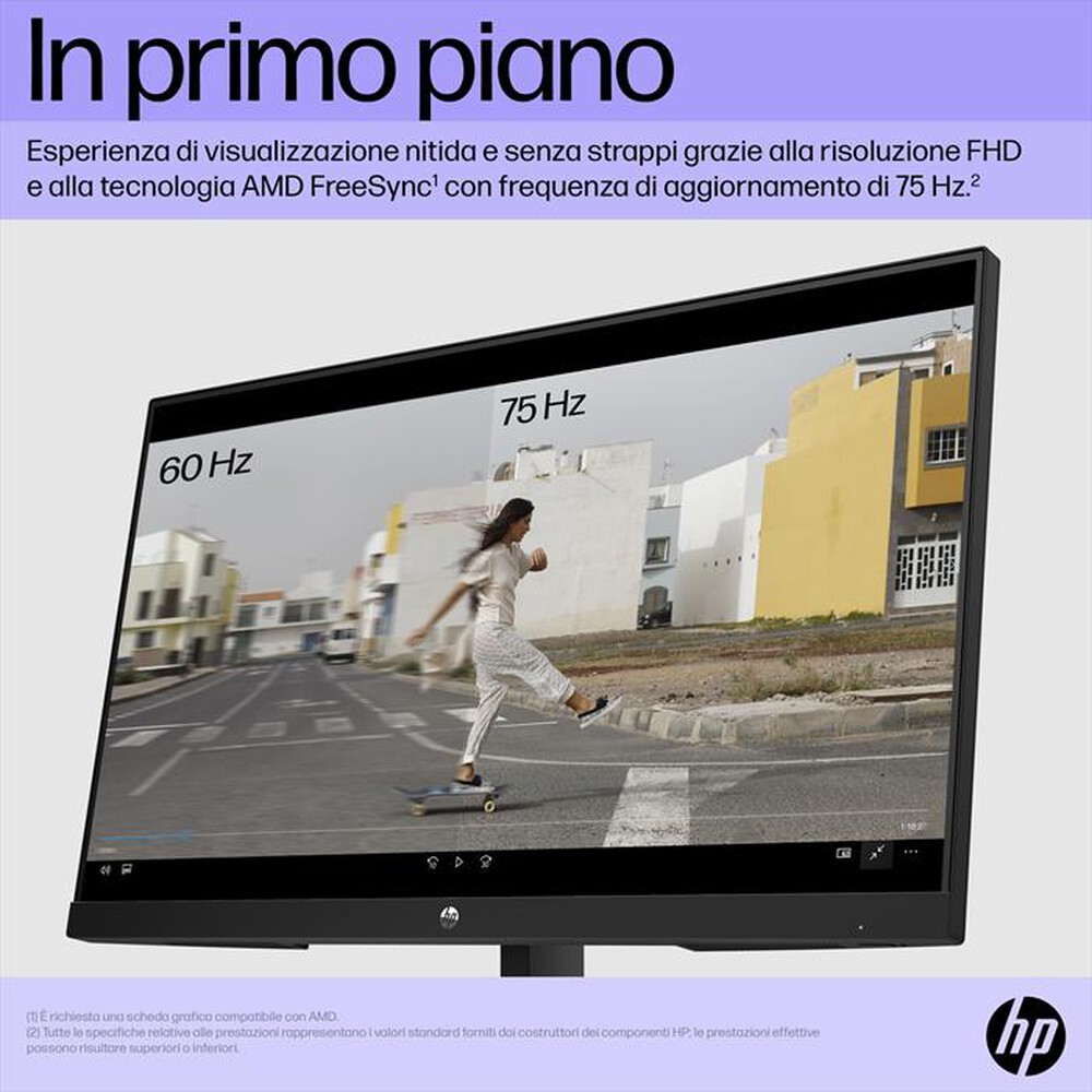 "HP - Monitor WLED FHD V24I G5-Nero"