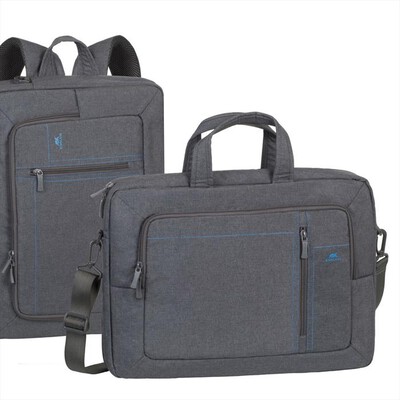 RIVACASE - 7590 BORSA CONVERTIBILE PER NOTEBOOK DA 16"-Grigio