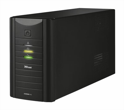 TRUST - 1000VA UPS 2XWALLSCKT IT-Black