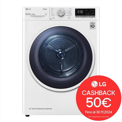 LG - Asciugatrice RH10V9AV4W - 10 Kg - A+++-Bianco