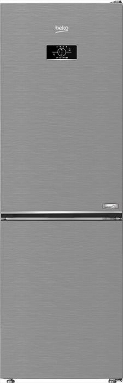 BEKO - Frigorifero combinato B3RCNE364HXB Classe E 316 lt-Metal Look