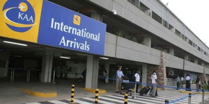 A section of the Jomo Kenyatta International Airport (JKIA)