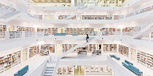 Public library of Stuttgart, Germany