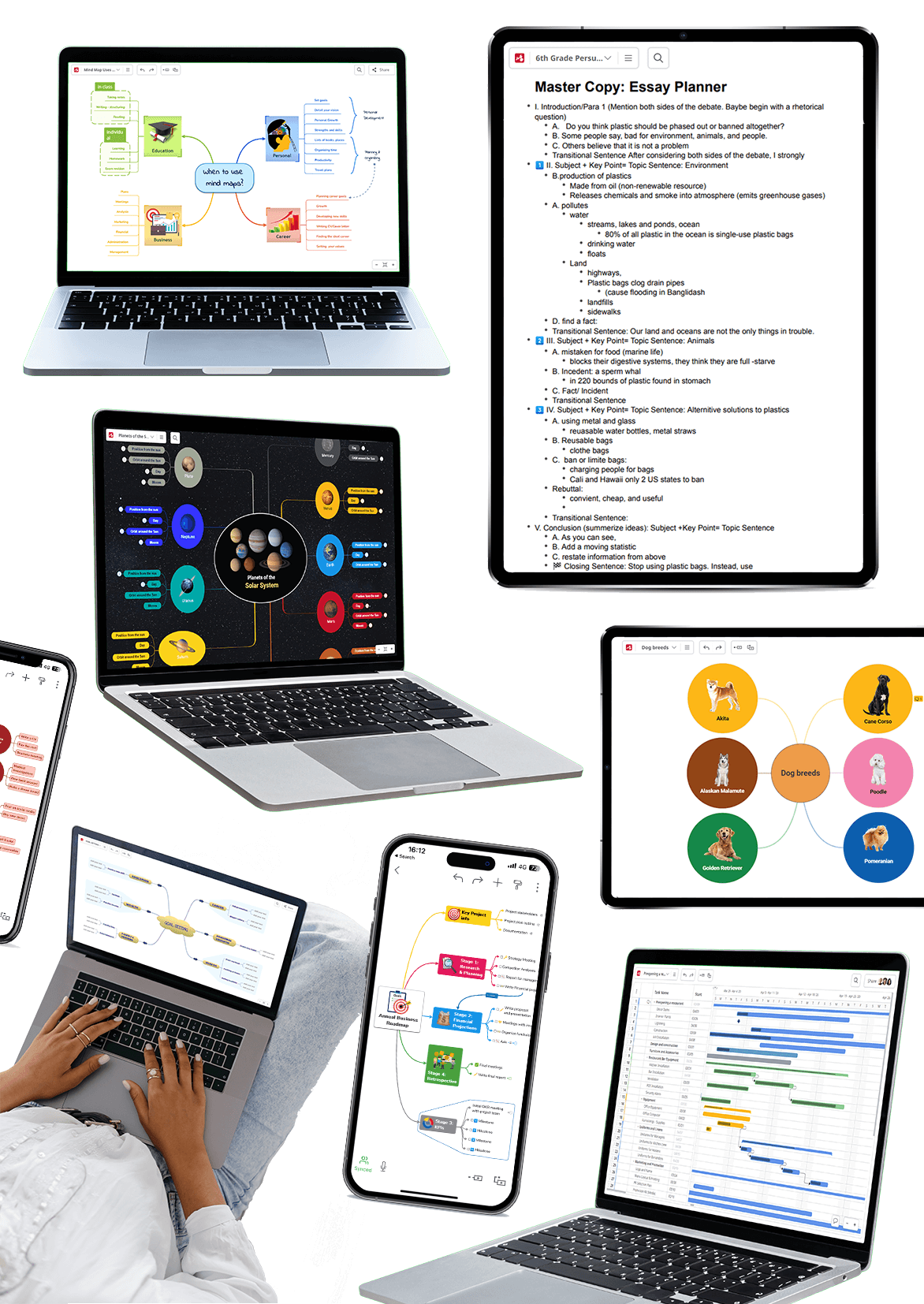 Kollaborativ mindmap-software