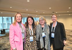 Synergy Consulting managing director Wendy Chrisp, with Device Technologies business manager Jennifer Spencer Wells, head of quality and regulatory (Australia and New Zealand) Ruth Shennan and New Zealand sales manager Dominique Bornhauser