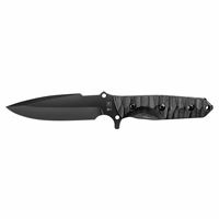 Survival nůž TB Outdoor Maraudeur G10, Hladké ostří, Kydex - Black