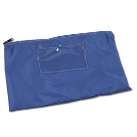 Blue Mail Pouch, 11 in. H x 16 in. W