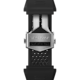 Black Rubber Strap Calibre E4 45 mm