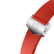 Bracelet en caoutchouc rouge Calibre E4 42MM