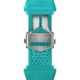 Light blue Rubber Strap Calibre E4 45 mm