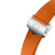 Bracelet en caoutchouc orange Calibre E4 42MM