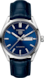 TAG Heuer Carrera  Azul Piel de cocodrilo Acero Azul