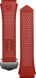 Pulseira em borracha vermelha Calibre E4 45mm