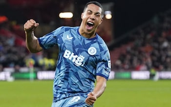 Youri Tielemans celebrates