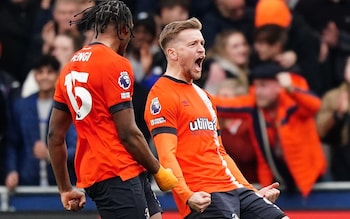 Luke Berry celebrates - Luton's late equaliser against Nottingham Forest epitomises their resilience