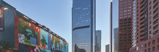 glass building against the sky