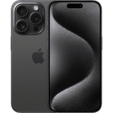 Apple iPhone 15 Pro Titanio negro 128GB