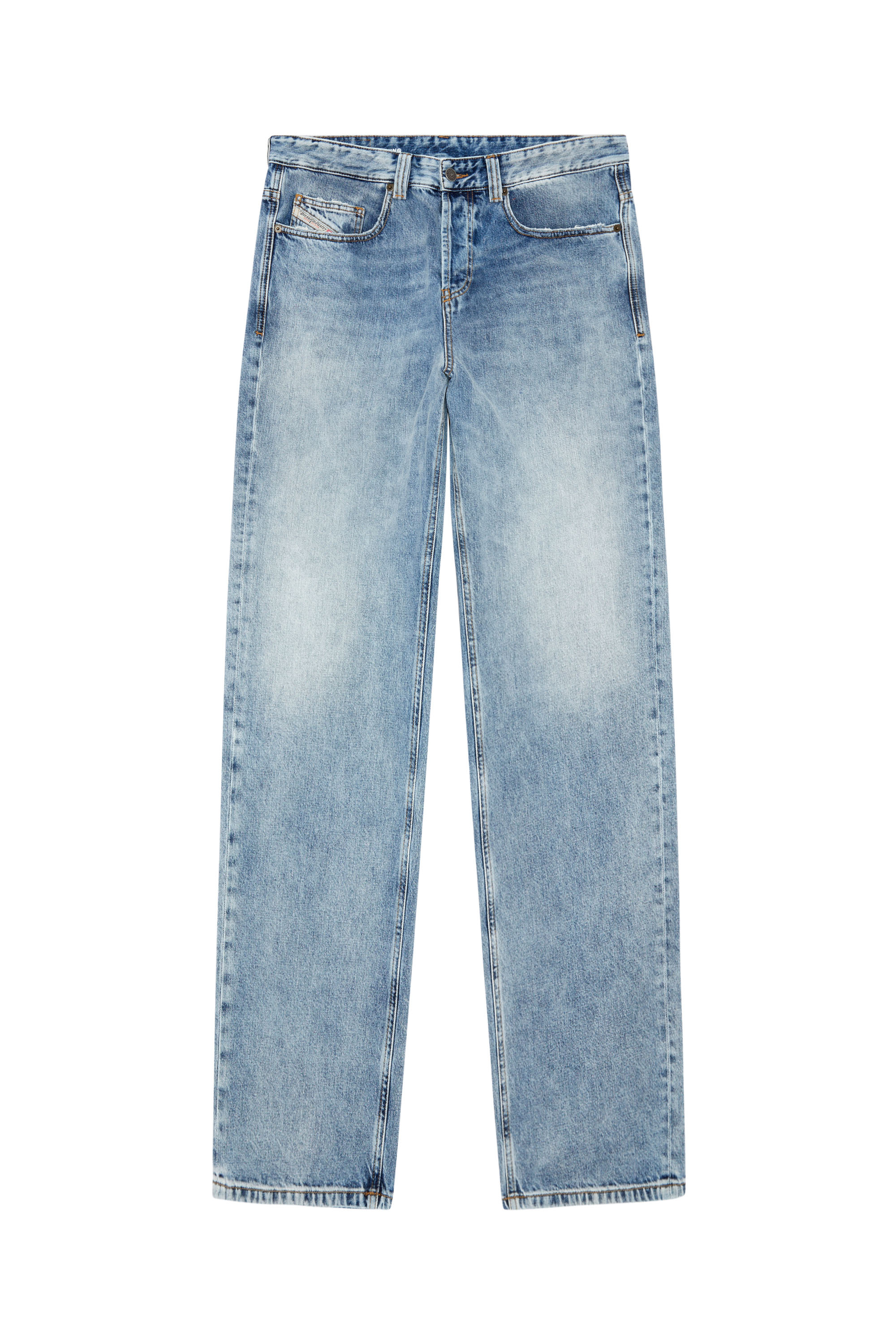 Diesel - Man's Relaxed Jeans 2001 D-Macro 09H57, Light Blue - 3