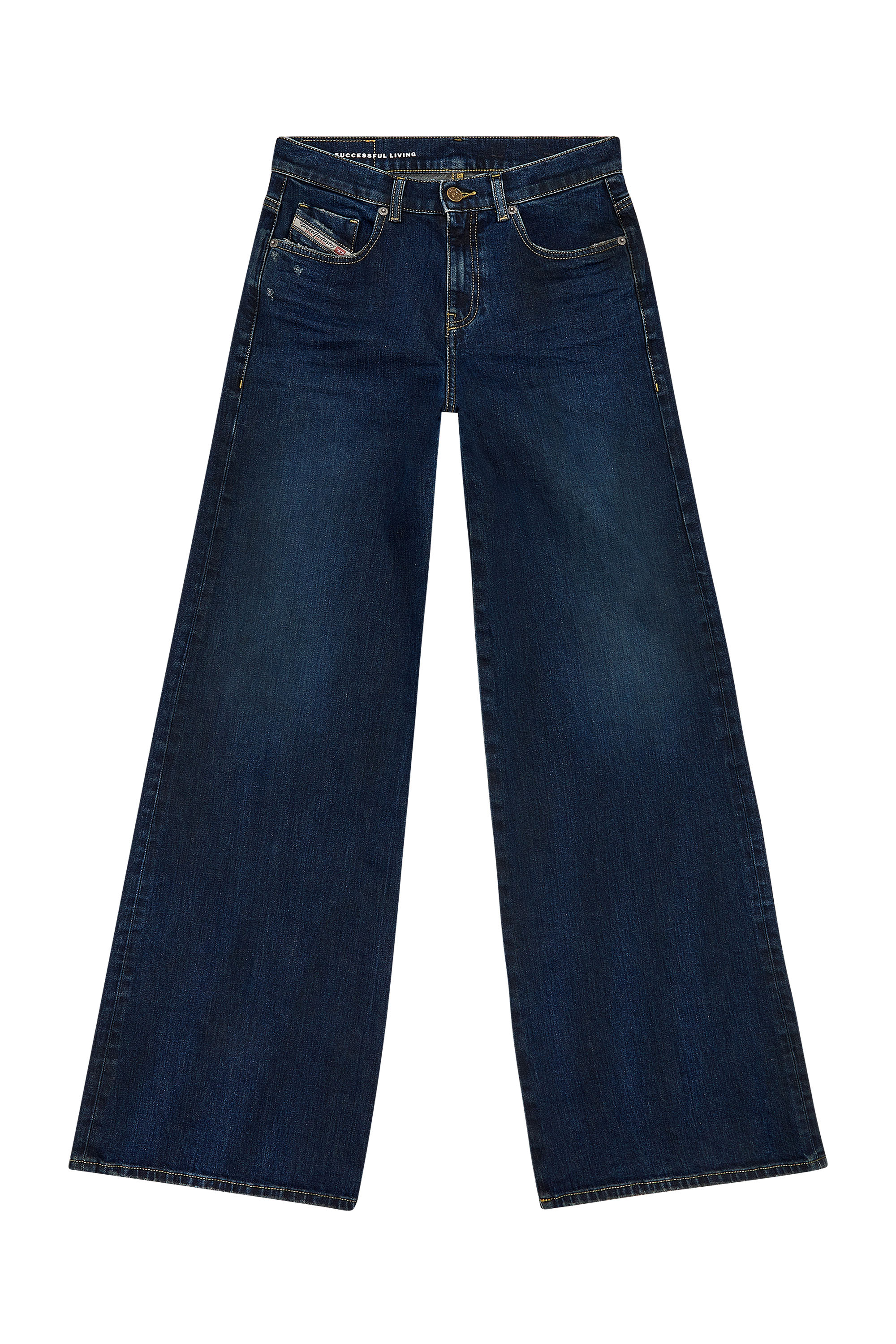 Diesel - Woman's Flare Jeans 1978 D-Akemi 09H48, Dark Blue - 3