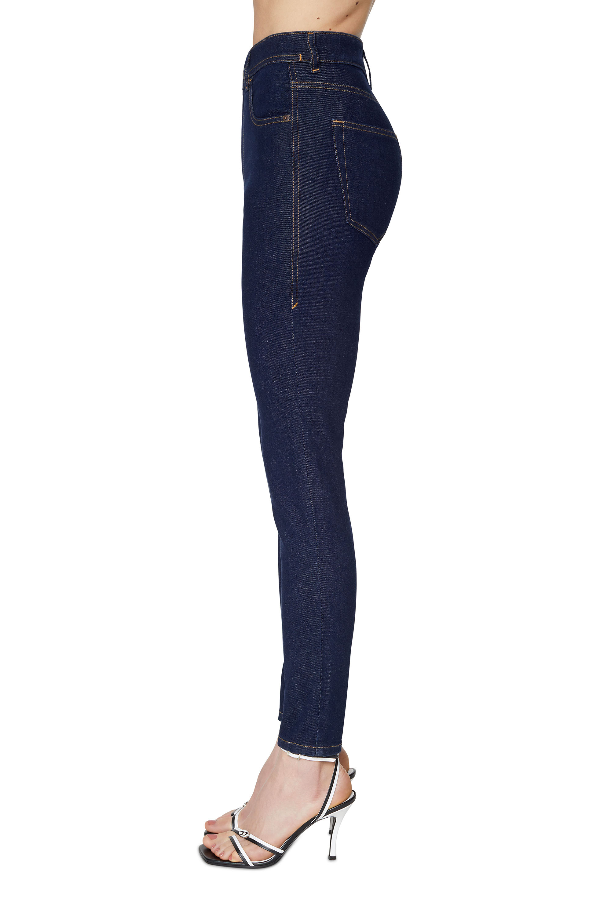 Diesel - Woman Super skinny Jeans 1984 Slandy-High Z9C18, Dark Blue - Image 6