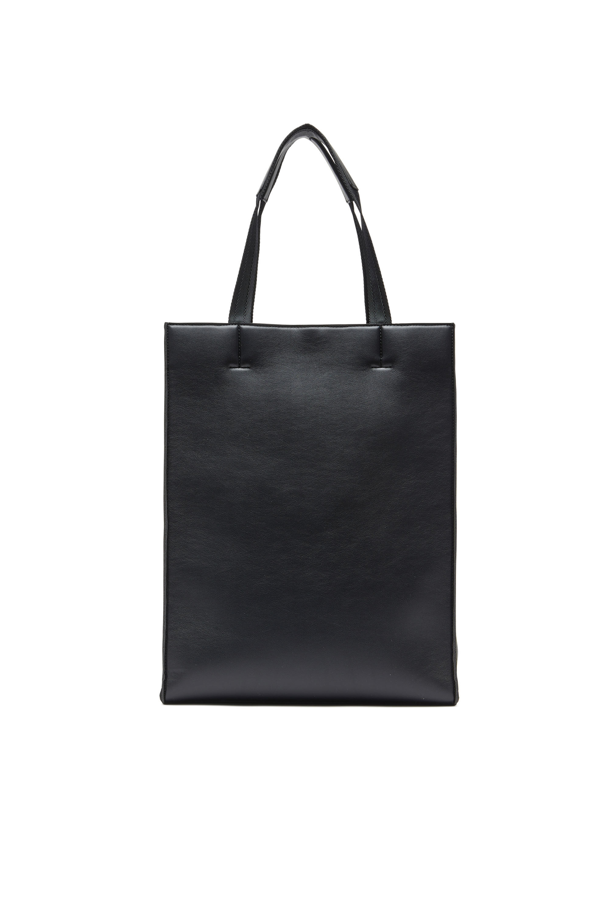 Diesel - HOLI-D SHOPPER NS, Unisex Holi-D-Tote bag in bonded technical fabric in Black - Image 3