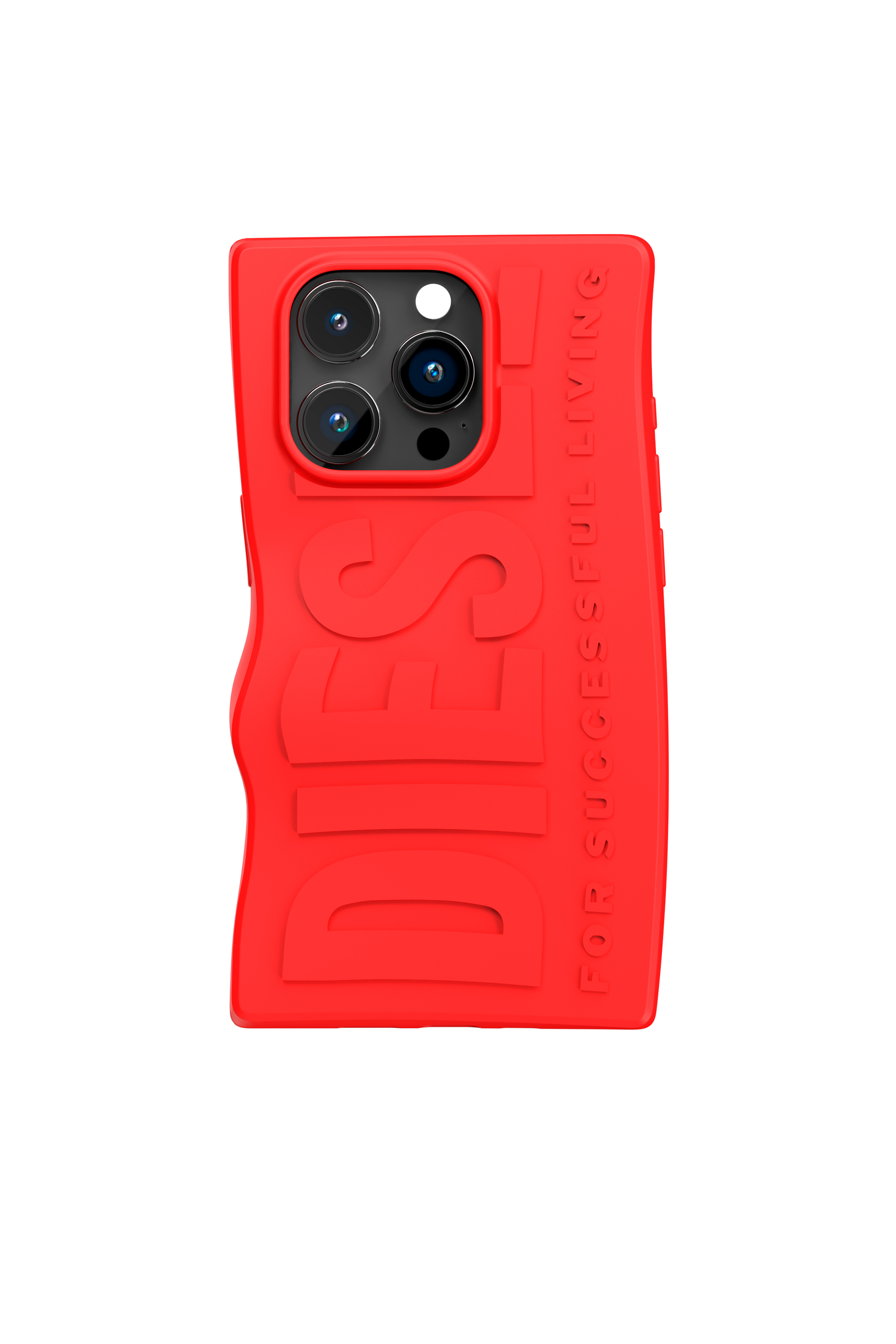 Diesel - 54117 MOULDED CASE, Unisex Case D By iP15 Pro in Rot - Image 2