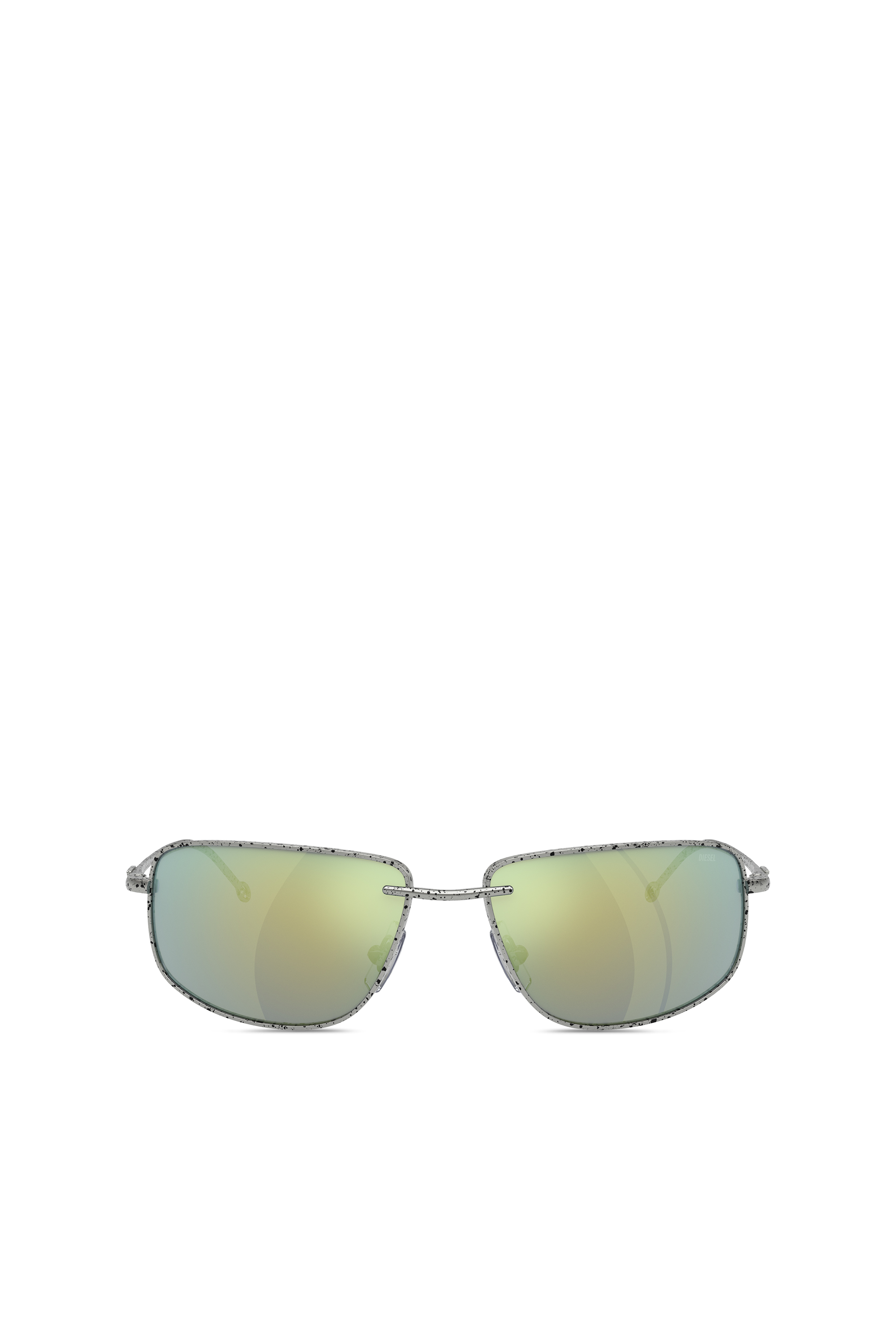 Diesel - 0DL1005, Unisex Sonnenbrille in Racer-Form aus Metall in Bunt - Image 1