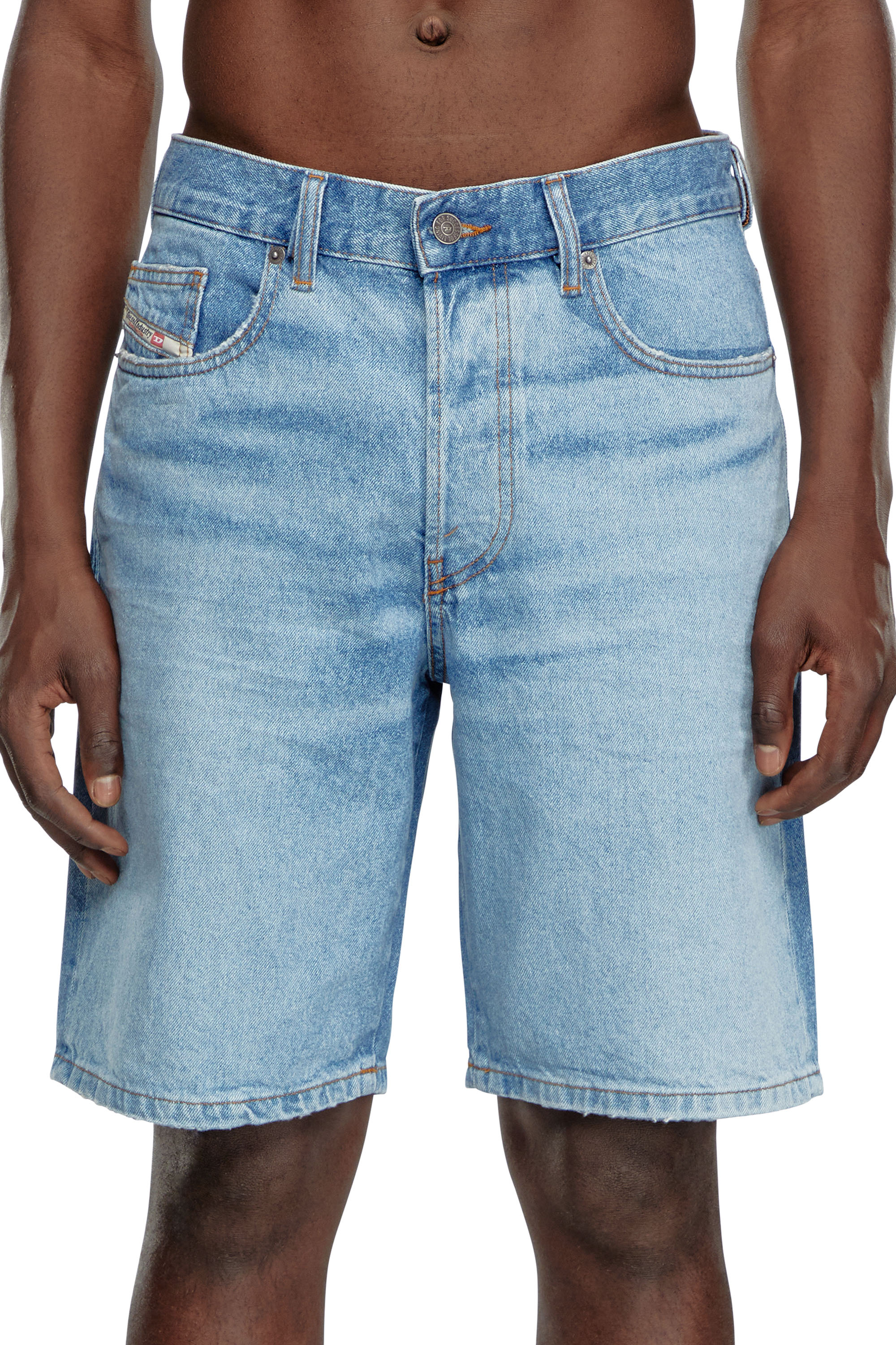 Diesel - REGULAR-SHORT, Herren Shorts aus Denim in Blau - Image 5