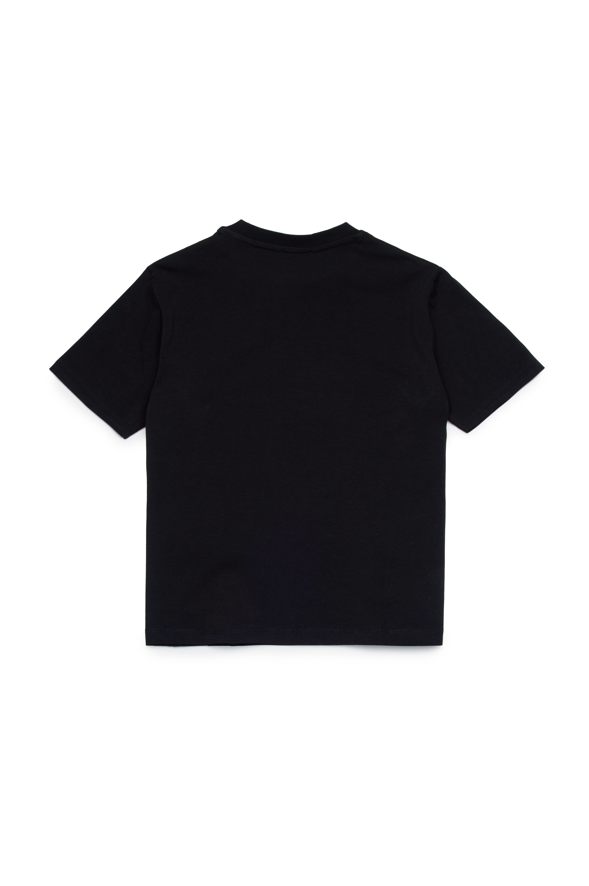 Diesel - TDAVE OVER, Man T-shirt with mega D print in Black - Image 3