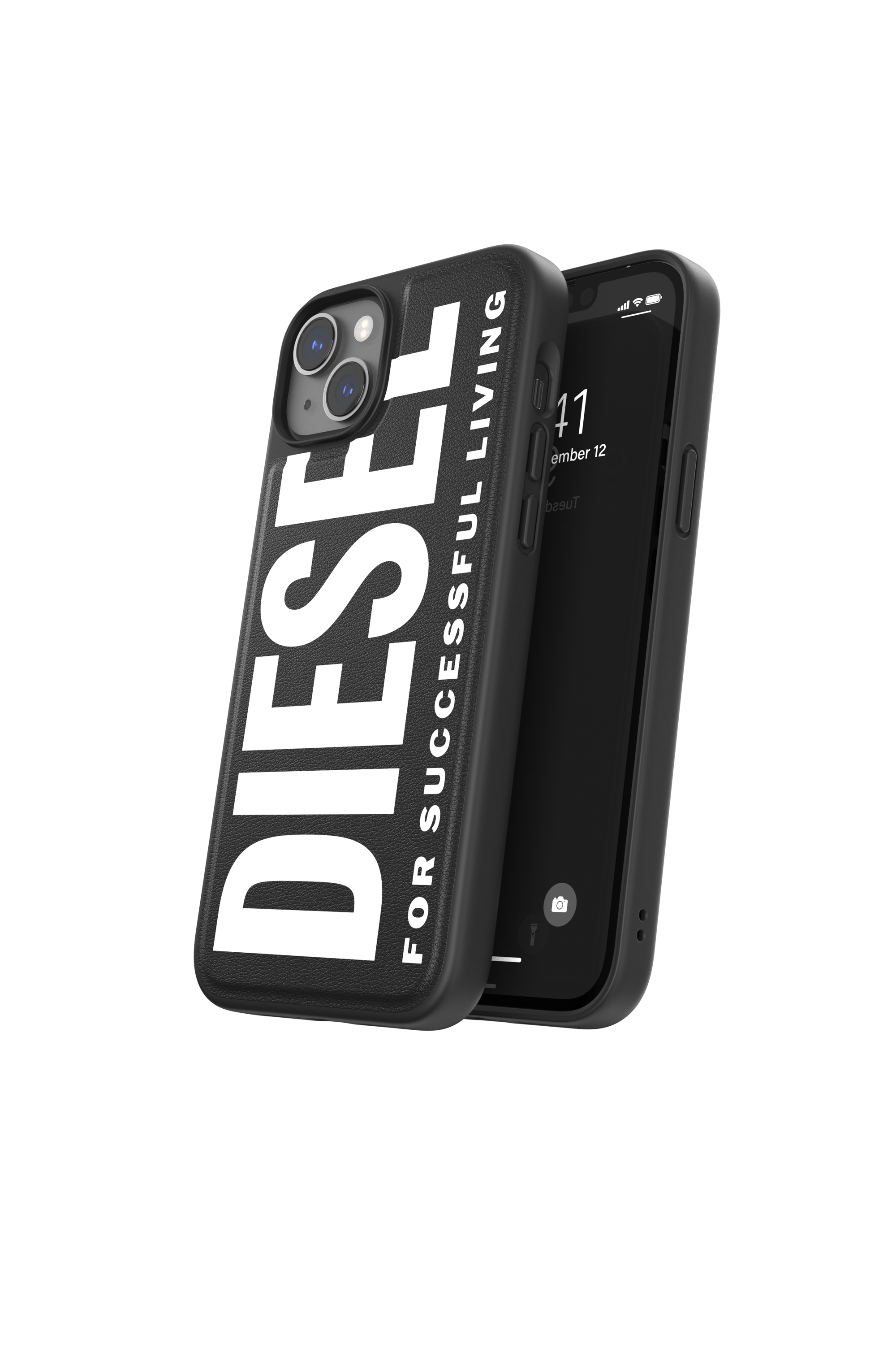 Diesel - 50258 MOULDED CASE, Unisex Handycase für iPhone 14 Plus in Schwarz - Image 3