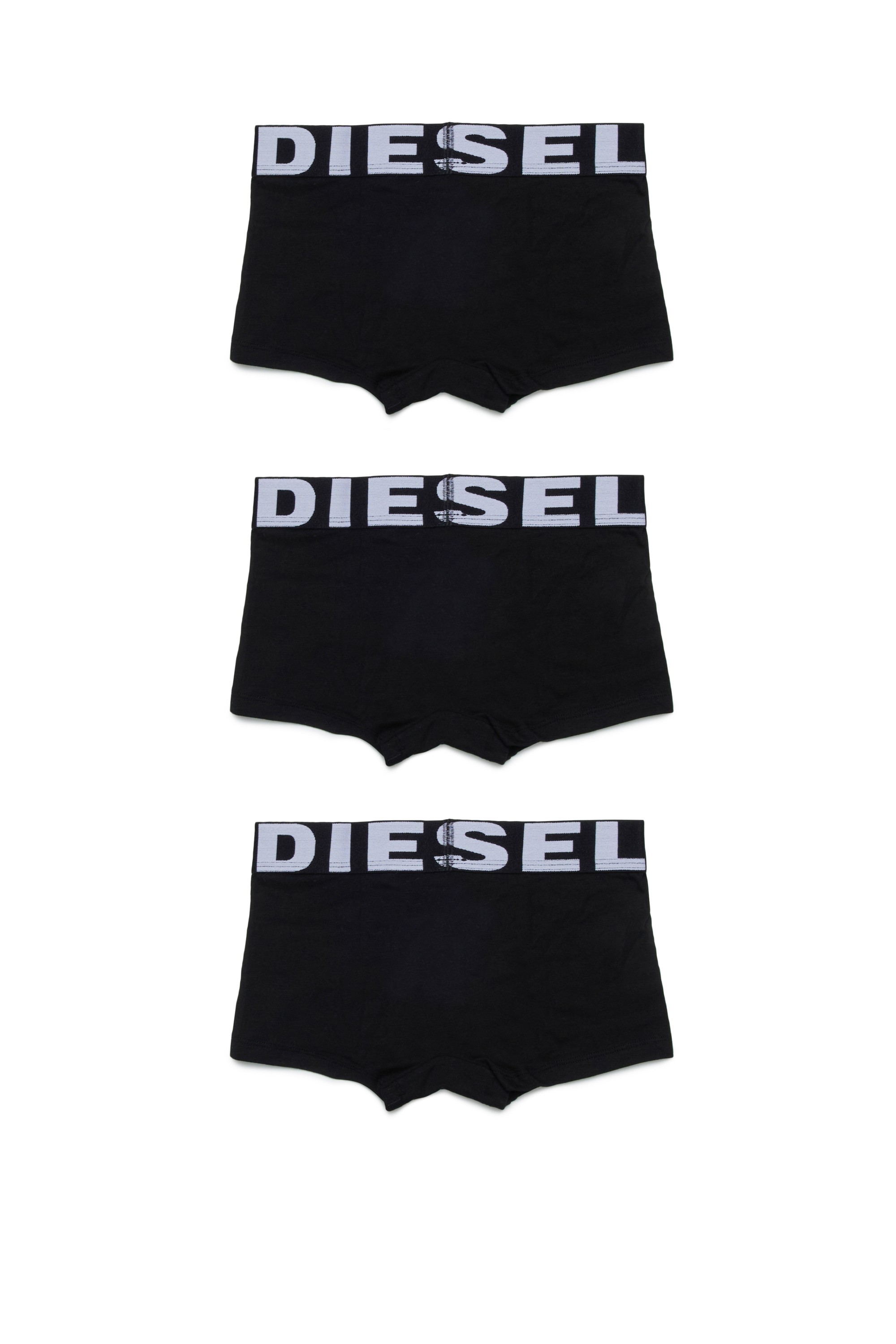 Diesel - UMBX-UPARRYTHREEPACK-DSL, Herren Retropants mit Bund mit großem Logo in Schwarz - Image 2