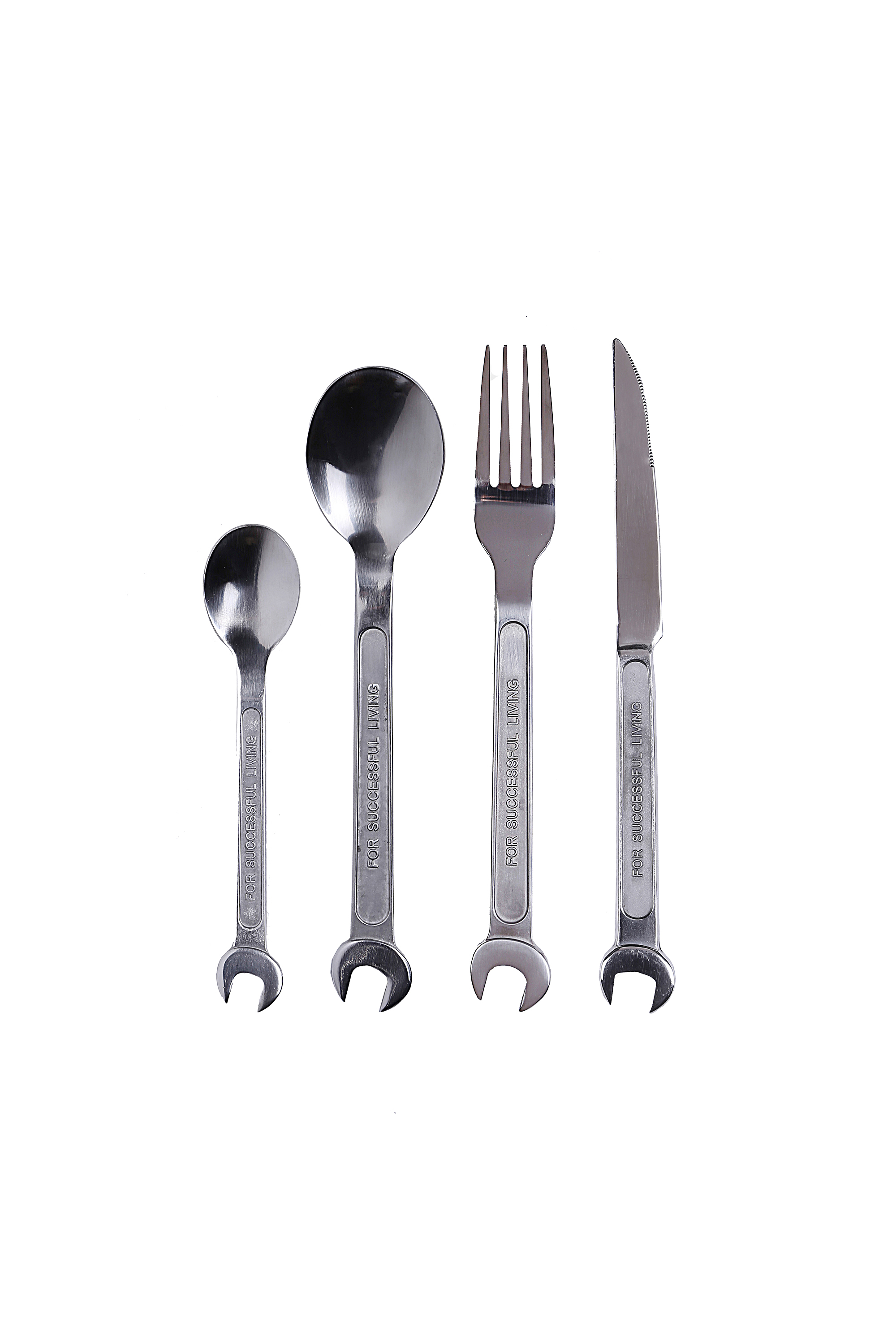 Diesel - 10940 DIY COLLECTION, Unisex Cutlery steel set in Silver - Image 1